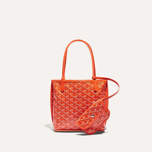 Handbag Anjou Mini Reversible - Orange