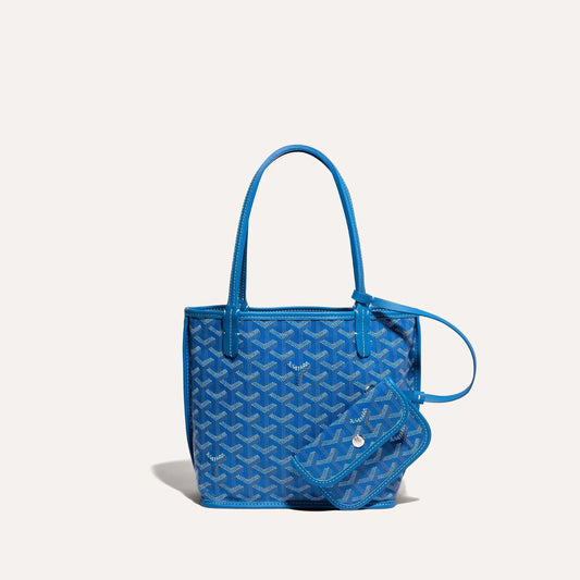 Handbag Anjou Mini Reversible - Blue
